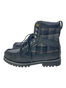 Timberland◆レースアップブーツ/US7.5/BLK/レザー/43583