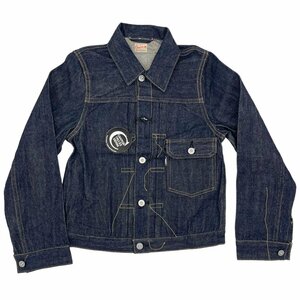 Z134■新品■CANTON キャントン■1963XXシリーズ ONE WASHED CANTON OVERALLS オーバーオールズ DENIM JACKET デニムジャケット Gジャン