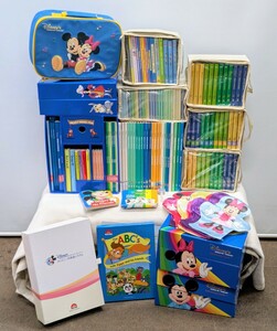 ジャンク Disney WORLD OF ENGLISH ディズニー ワールドファミリー ☆140cm2個口発送☆ 知育玩具 こども英語教材 通電確認済み （09076