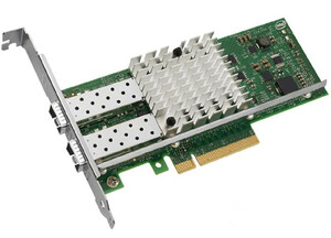 新品 Intel E10G42BFSR LANカード 10000Mbps Intel 82599 PCI-E 8x SFP+ SR，LC×2 X520-SR2