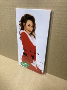 PROMO！美盤8cm CD！マライア・キャリー Mariah Carey / All I Want For Christmas Is You 恋人たちのクリスマス 見本盤 SAMPLE JAPAN NM