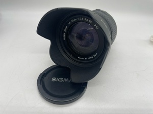 KS4939◆ SIGMA シグマ カメラレンズ ZOOM 18-125mm 1:3.5-5.6 DC Φ62 キャップ付 ニコン用 オートフォーカス AF