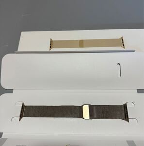 Apple Watch バンド　ミラネーゼゴールド　美品