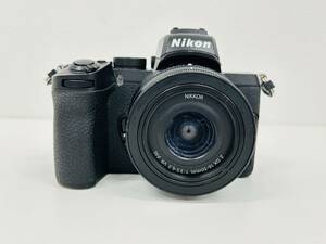 【TJ-0613.2-1】1円～ Nikon Z50 ニコン ミラーレス 一眼カメラ ボディ レンズ付き 中古 通電 動作未確認 破損 ジャンク 現状品 部品取り