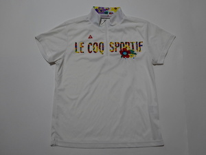 ■0629■le coq sportif golf ルコック ゴルフ 半袖 M●