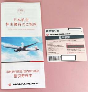 JAL株主優待 ツアー割引券　2025年11月末まで