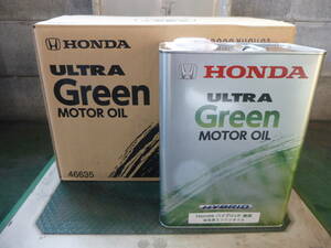 NEW HONDA純正 ULTRA MOTOR OIL GREEN 4L/6缶 ワンケース 低粘度 ハイブリッド 0w8 0w16 0w20 ホンダ