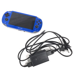 1円 SONY PSvita プレイステーションヴィータ PCH-1000 初期化済み 充電コード付属 A14801