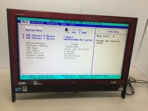 ※即決♪NEC 一体型パソコン VALUESTAR VN770/T Core2Duo E7400 2.8GHz【現状渡し】