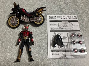 s.i.c.極魂　仮面ライダークウガライジングマイティ&ビートチェイサー・ビートゴウラム+オマケ数点/箱無し現状品