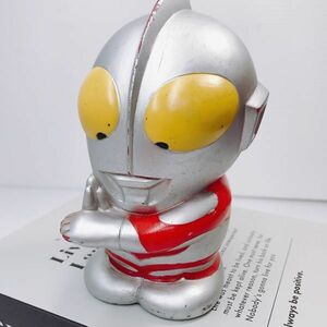 D【ウルトラマン】ソフビ 貯金箱 大和銀行 ノベルティグッズ 企業物 キャラクターグッズ レトロ ①