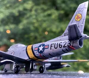 1/144 ウイングクラブコレクション F-86 セイバー2機セット 完成品