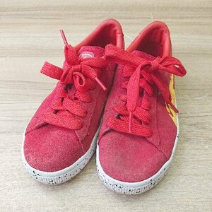 ◇ PUMA プーマ スニーカー サイズ21 レッド系 レディース E