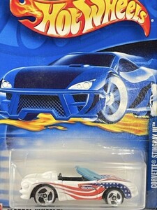 新品未開封 Mattel ホットウィール ミニカー 保管品 CORVETTE STINGRAY3マテル Hot Wheels 旧ロゴ 玩具 コルベット スティングレイ/247