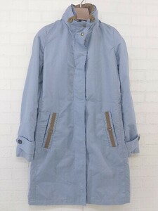 ◇ DOUBLE STANDARD CLOTHING フェイクレザー 長袖 ジャケット サイズF ブルー系 ブラウン系 レディース P