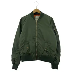 Bershkaベルシュカ MA-1　ブルゾン sizeEUR　L/カーキ