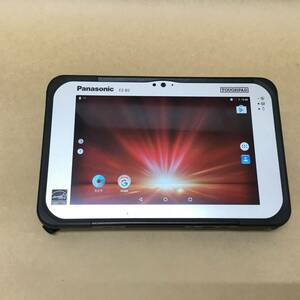 【2404093944-4】 PANASONIC タブレット FZ-B2D500GAJ TOUGHPAD ATOM(Z8550)-1.44GHZ 2GB 32GB 7インチ Android6.0 無線 BLUETOOTH カメラ