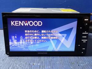 ケンウッド　彩速ナビ　MDV-X702W　フルセグ/CD/DVD/SD/USB/Bluetooth　動作確認OK　　　1119-2