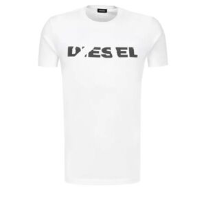 DIESEL Tシャツ L T-JUST-SL 00SA5U 0EADQホワイト　ディーゼル