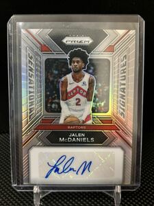 2023-24 Panini Prizm Silver Prizm Jalen McDaniels ジェイレン・マクダニエルズ AUTO 直筆サイン