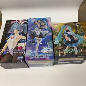 初音ミク　 フィギュア　3体　セット売り