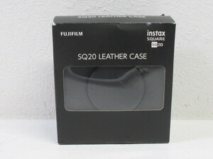 ◆FUJIFILM フジフィルム instax SQUARE SQ20 LEATHER CASE レザー カメラケース/未使用