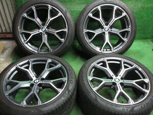 即納可 BMW X5 G05 純正 ダブルスポークスタイリング742M 21x9.5+37 21x10.5+43 5H-112 275/40R21 315/35R21 G06 G05 X6 G07 ba2124092609