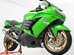 OHLINSフォーク＆リアサス マルケホイール bremboキャリパー BEETステップ マーベリックフルエキ I-CONⅢ ZX-14R 動画有り 下取強化出張可