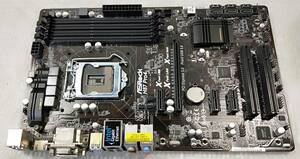 【中古パーツ】BIOS確認のみ、ASROCK H87 PRO4 マザーボード ＩＯパネル付 LGA1150 ■MB2034