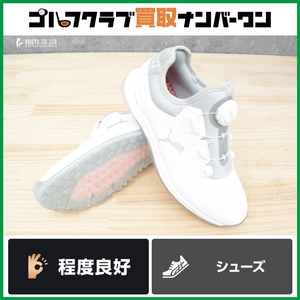 【程度良好 人気ブランド】プーマ PUMA レディース プロアダプト アルファキャット スパイクレス シューズ ホワイト/ピンク 23.0cm