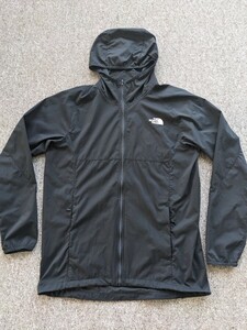 THE NORTH FACE Anytime Wind Hoodie/マウンテンパーカ/S/ナイロン/ブラック/NP72285