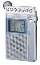 SONY TV(1ch-3ch)/FM/AMラジオ ICF-R350(中古品)
