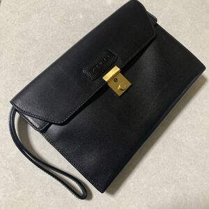 ★LANCEL★ランセル　 レザー セカンドバッグ★送料込