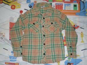 ◆即決送料込み◆エフオーキッズF.O.KIDSフランネルシャツ130◆