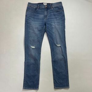 294 Timberland ティンバーランド ダメージ加工 ストレッチ スキニー デニムパンツ W34 L32 SKINNY クラッシュ ジーンズ アメカジ 40314T