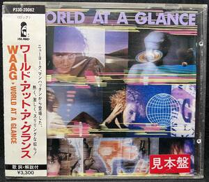 ワールド・アット・ア・グランス WORLD AT A GLANCE / WAAG / 見本盤 sample / P33D-20002