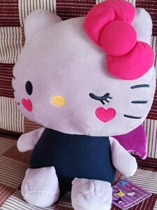 ハローキティ　ぬいぐるみ・こあくまハートドールBIG　☆　非売品