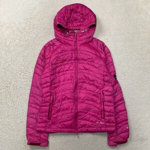 MAMMUT マムート GRAVITY Ultra Light Down Jacket Women ＪＰ1010-15070 ダウンジャケット ピンク フーディ 登山 アウトドア Ｌ ダウン90%