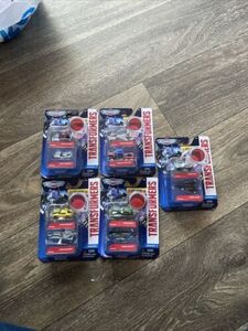 Micro Machines Transformers Series 1, Optimus Prime Sideswipe Elita New Lot Of 5 海外 即決