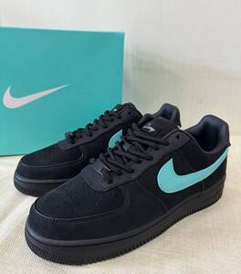 NIKE AIR FORCE 1 1837 27.5cm ナイキ×TIFFANY ティファニー エアフォース1 ブラック DZ1382-001 箱付き