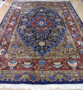 ペルシャ絨毯 No.AB413 中古品 手織り 292x197cm 美術品 ケルマン産 クリーニング済み Persia