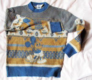 VINTAGE KNIT-MICKEY MOUSE