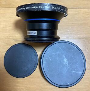 Epoque 0.56× Wide conversion lens Mod. DCL-20 67DR エポック ワイドコンバージョンレンズ カメラ周辺機器 ジャンク