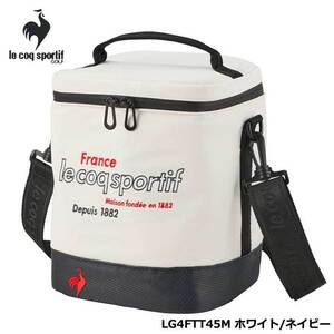 ルコックスポルティフ ゴルフ LG4FTT45M ホワイトネイビー(WHNV) 保温保冷機能付き le coq sportif GOLF 25p 即納