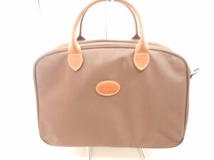 【LONGCHAMP】ロンシャン　ボストンバッグ　ダークブラウン　SY02-QA0★★