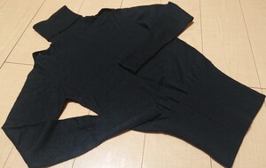 ★JOSEPH ジョセフ カシミア混タートルネック ブラック 黒 Mサイズ★USED品 レターパックプラスにて発送