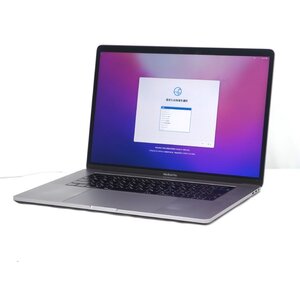 1円～【ジャンク】Apple MacBook Pro 15インチ 2018 Core i9 2.9GHz/16GB/SSD512GB/Mac OS Monterey/AC無【栃木出荷】