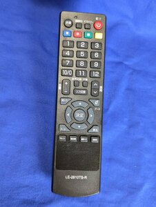 保証付 除菌済 送料185 TEES テレビ リモコン LE-2810TS-R (管NO,M717)