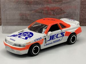 即決有★トミカ NISSAN HASEMI ハセミ SKYLINE HISTORY JECS スカイライン R32 GT-R スカイライン ヒストリー★ミニカー