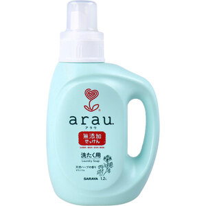 arau.アラウ 洗たく用せっけん ゼラニウム 本体 1.2L